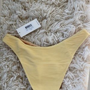 Zulu & Zephyr Signature Curve Swimsuit Bottoms in color lemon